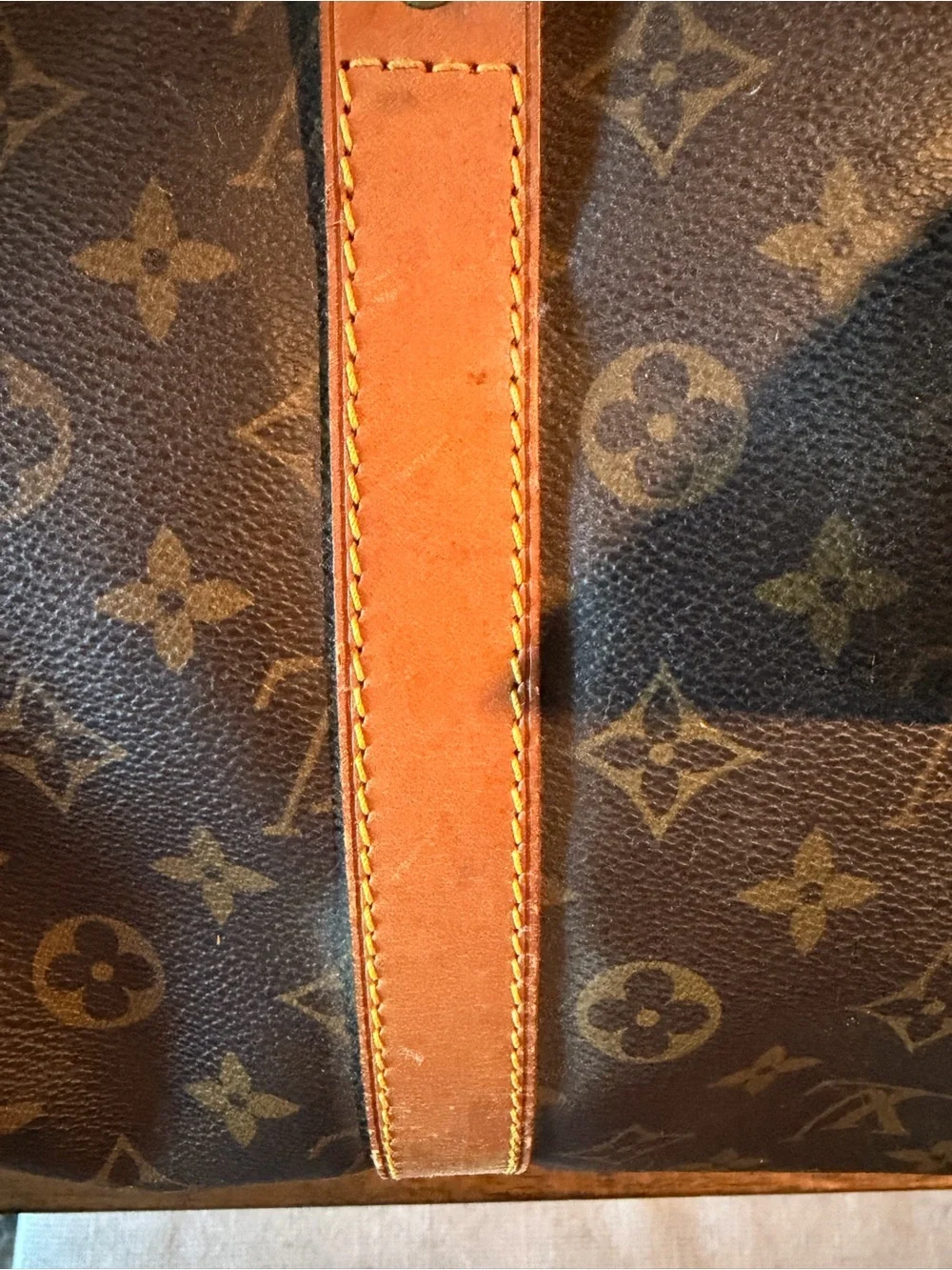 Louis Vuitton Monogram Canvas Duffel with Vachetta Leather Trim | 55